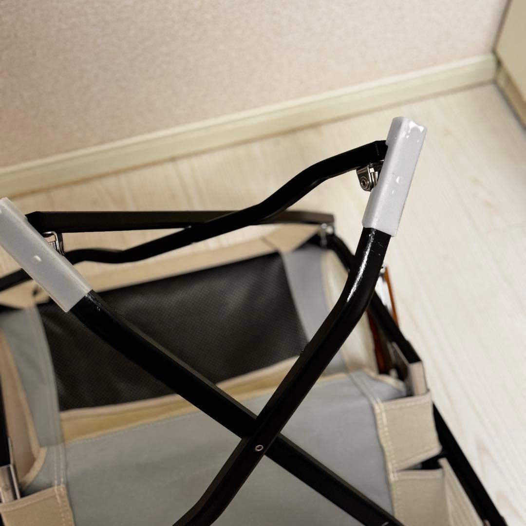 スノーピーク　ローチェアーショート　アイボリー　LV-093IV