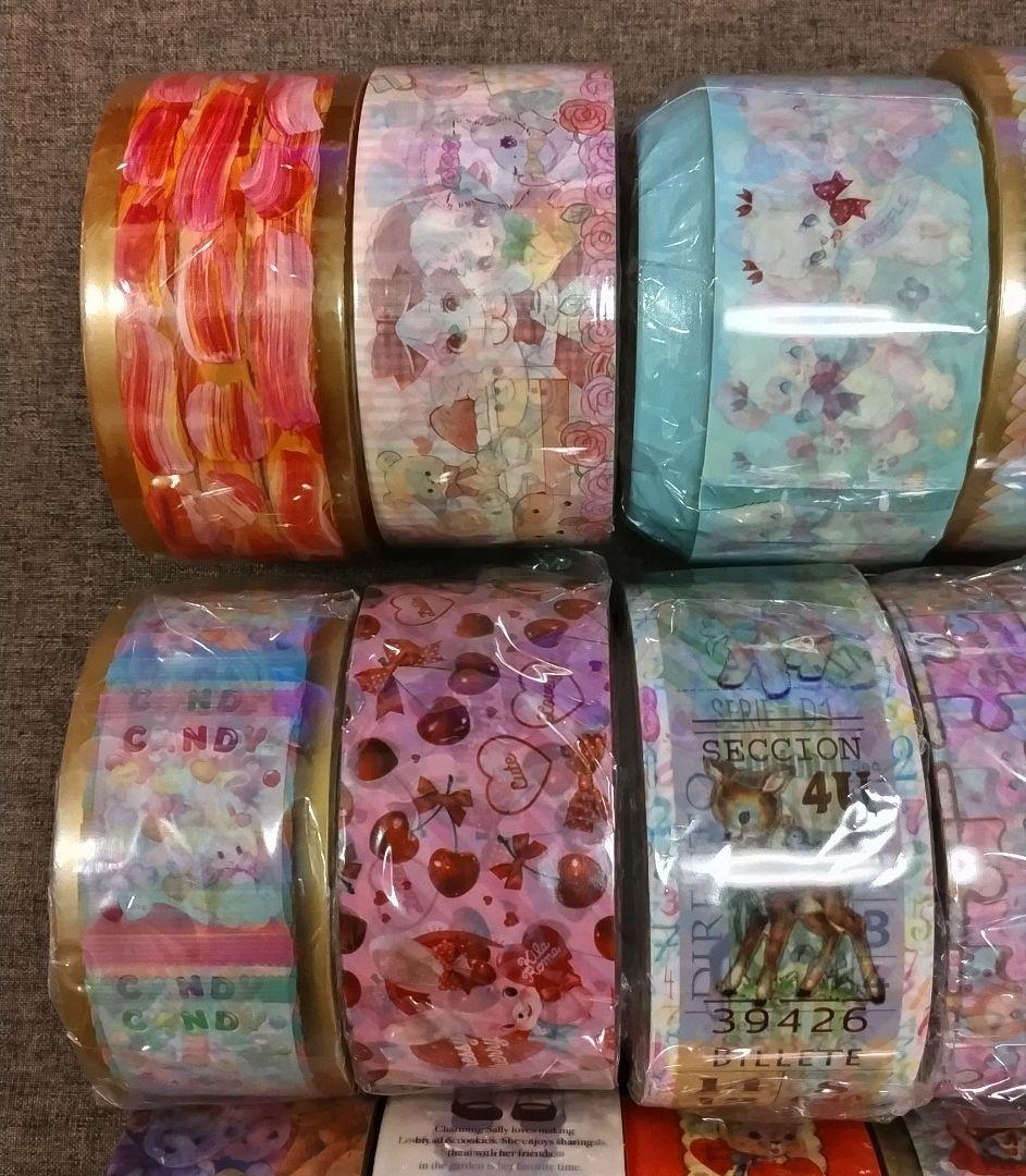 OPPテープ等 24本セット③ (新品22本) レトロアニマル レトロガール