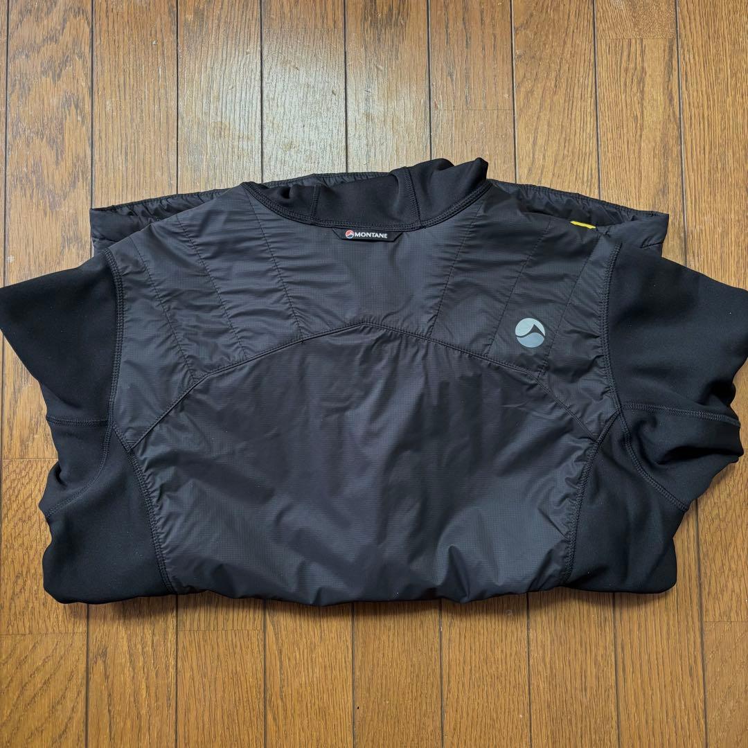 モンテインのポーラテックαパーカー、美品です。