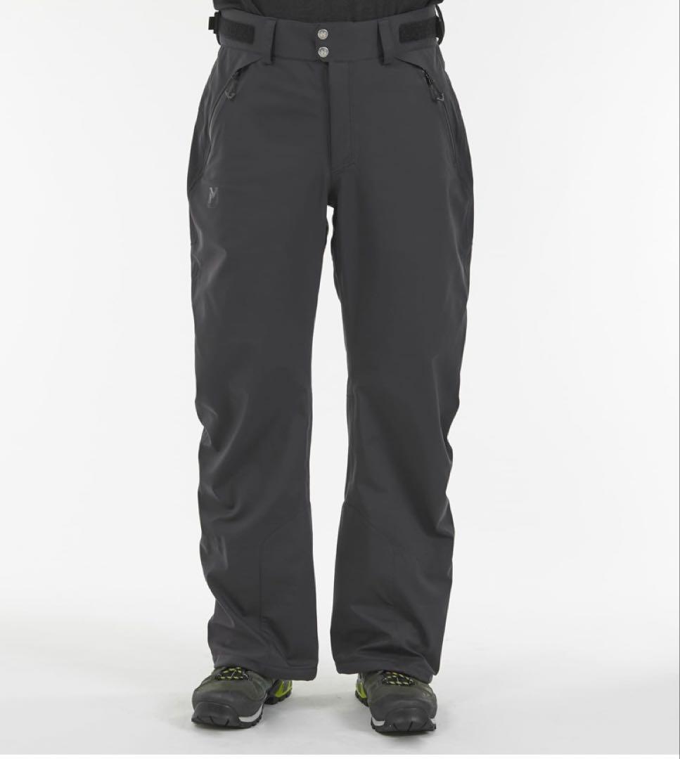 MILLET ミレー　ブラック スノーボードパンツ ウエストベルト付き