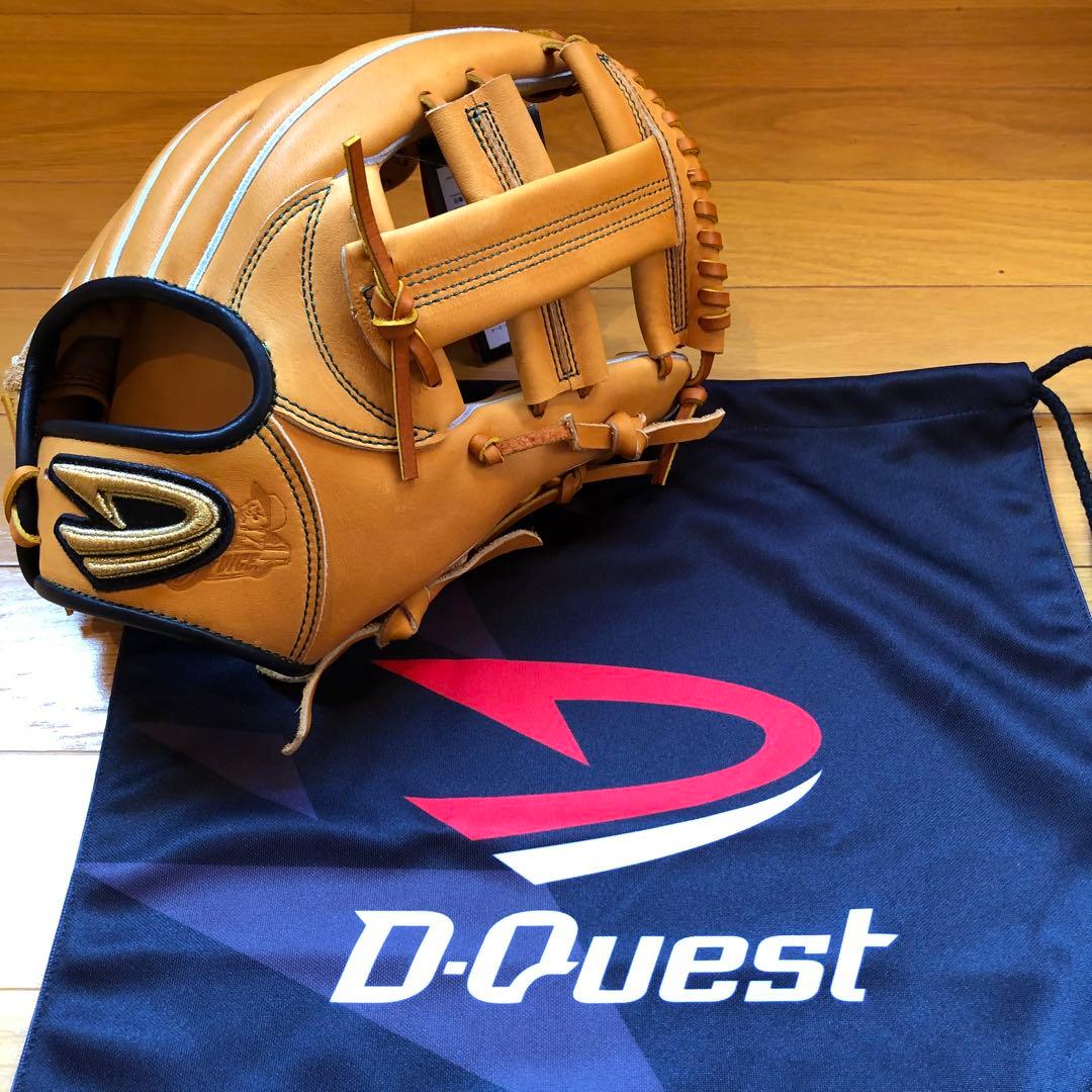 激レア！限定 ディークエスト 硬式用 内野手用 グローブ グラブ ソフトボール