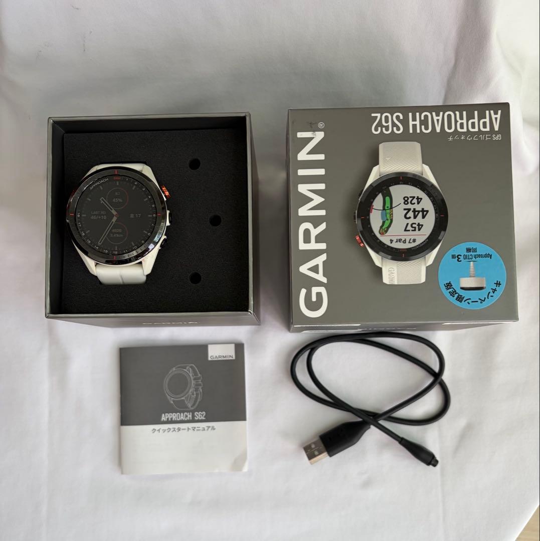 GARMIN(ガーミン) APPROACH S62 GPSナビ ホワイト