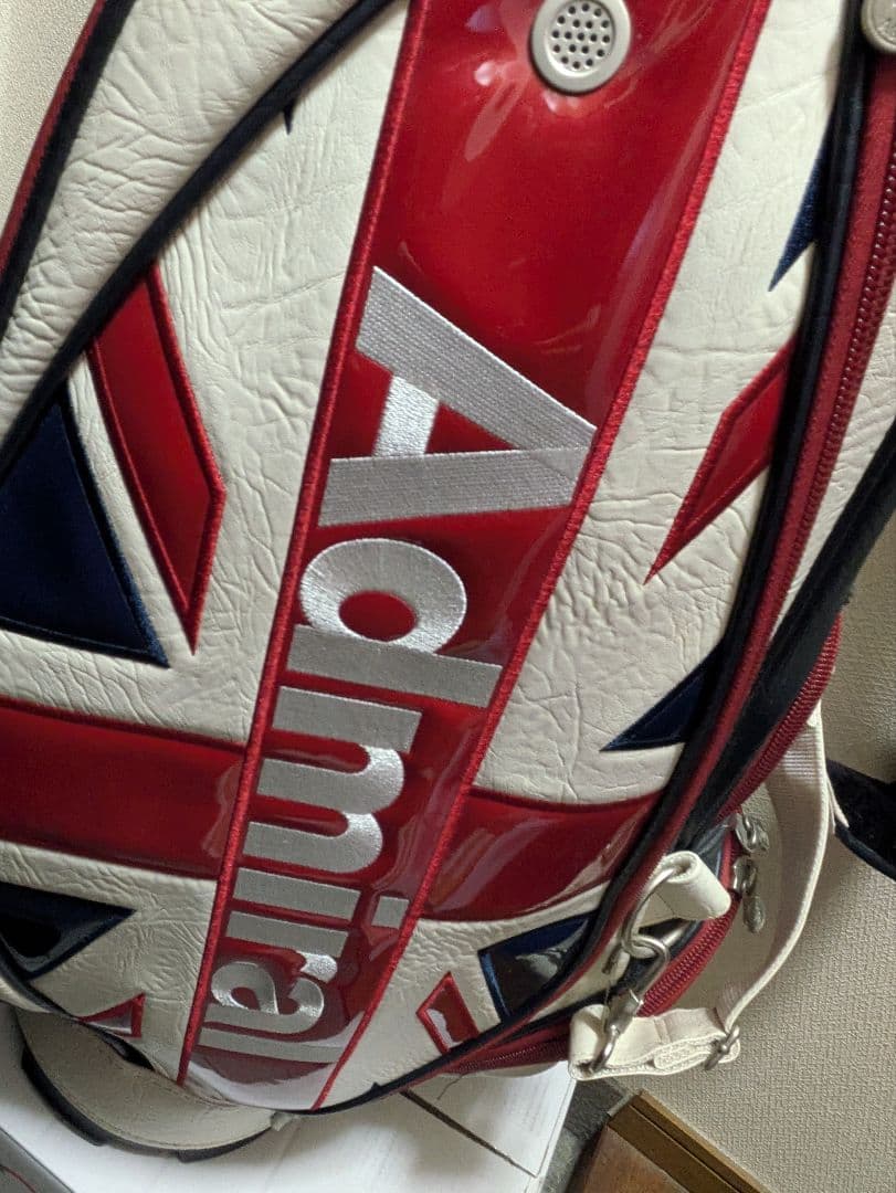 Admiral ゴルフバッグ ユニオンジャックデザイン★ヘッドカバー付