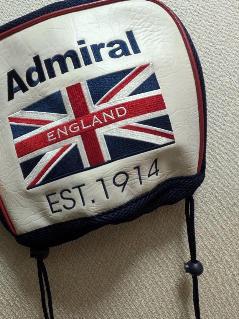 Admiral ゴルフバッグ ユニオンジャックデザイン★ヘッドカバー付