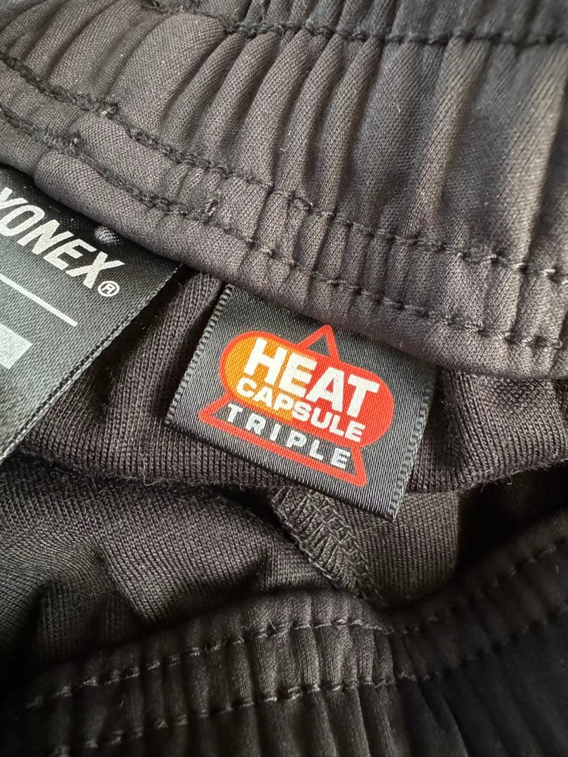 YONEX ユニフォームアップパンツ Lサイズ ブラック