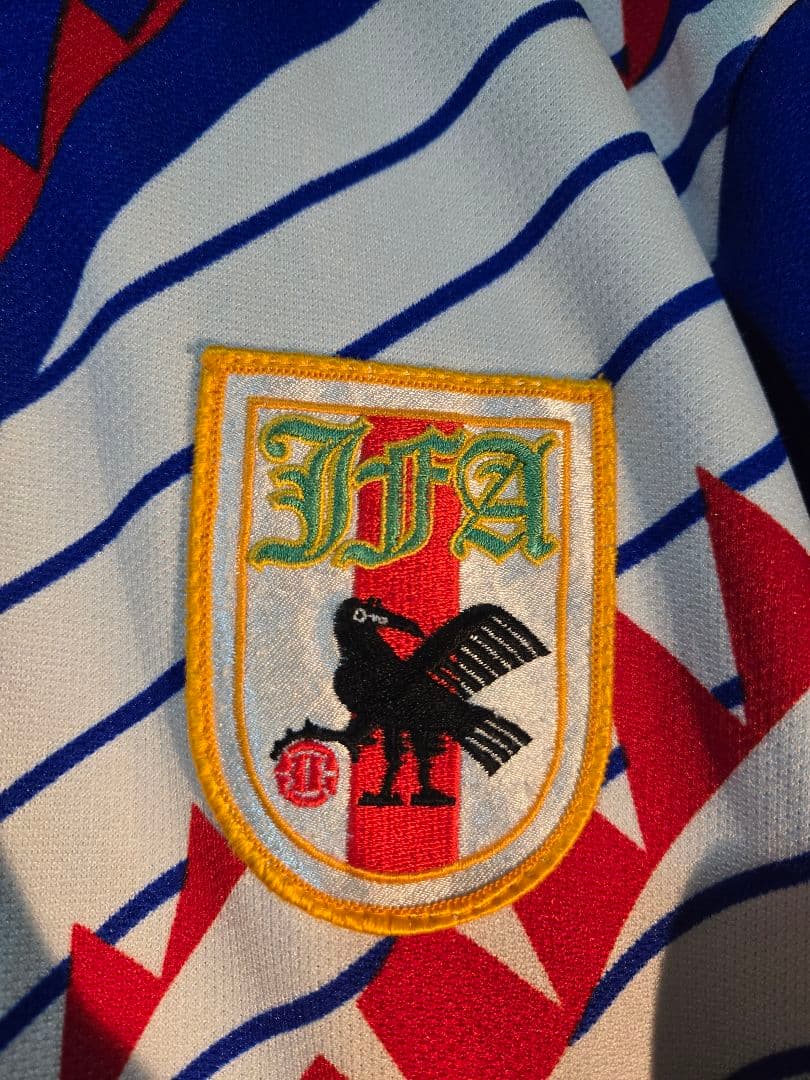 【超希少・当時物】サッカー日本代表 ドーハモデル 美品 アシックス M