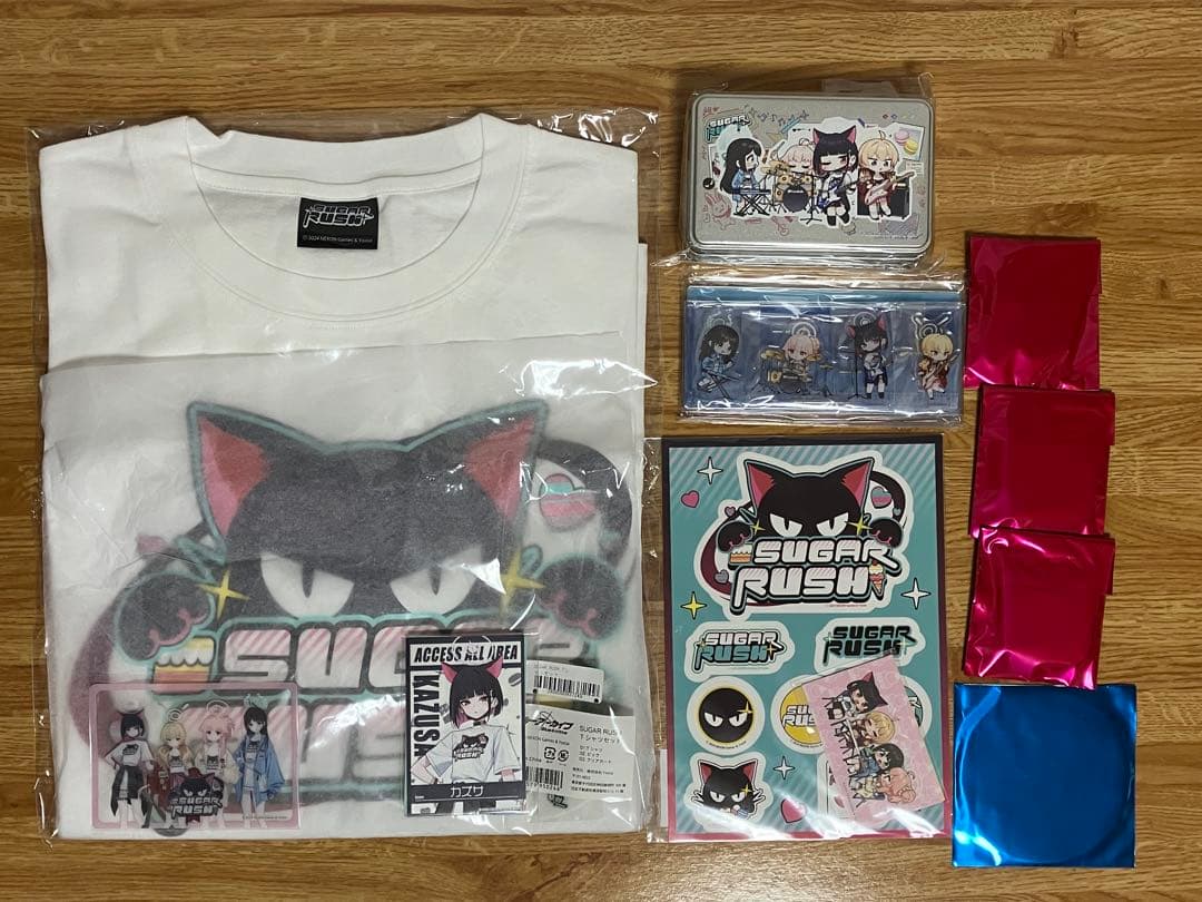 ブルーアーカイブ SUGAR RUSH ＋パセラグッズセット