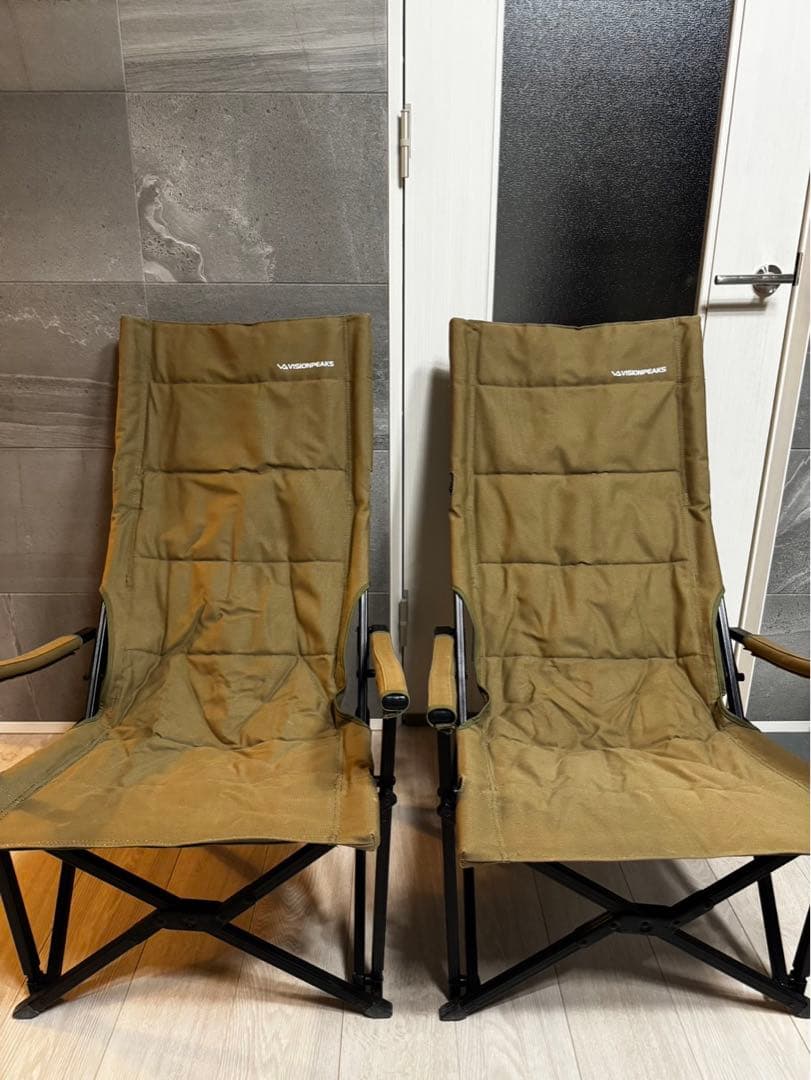 【VISIONPEAKS】 CANVAS RELAX CHAIR 2脚セット
