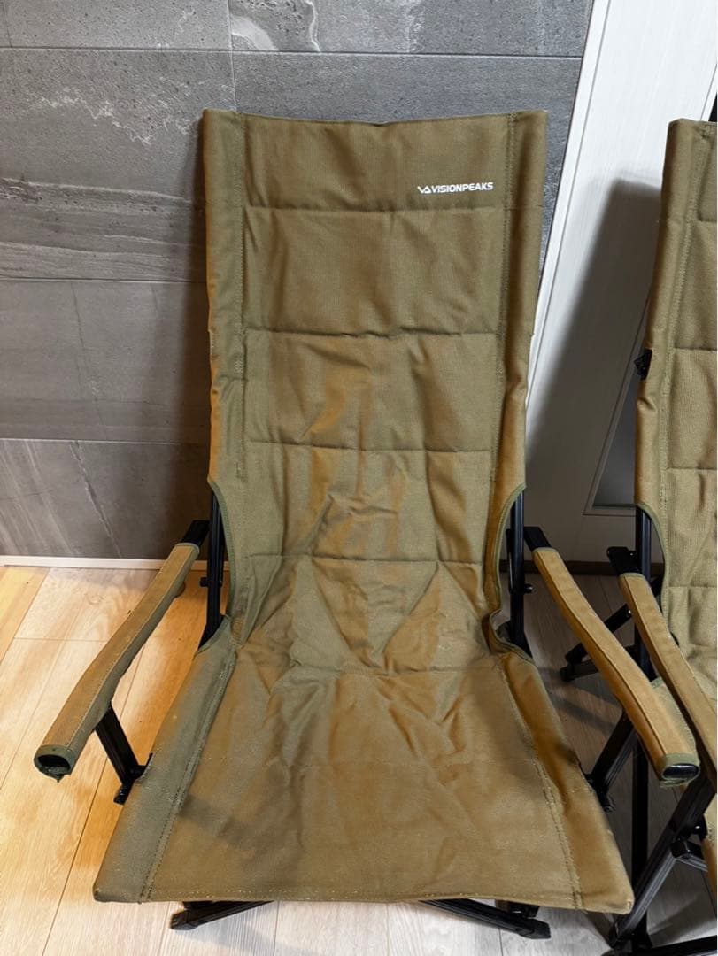 【VISIONPEAKS】 CANVAS RELAX CHAIR 2脚セット