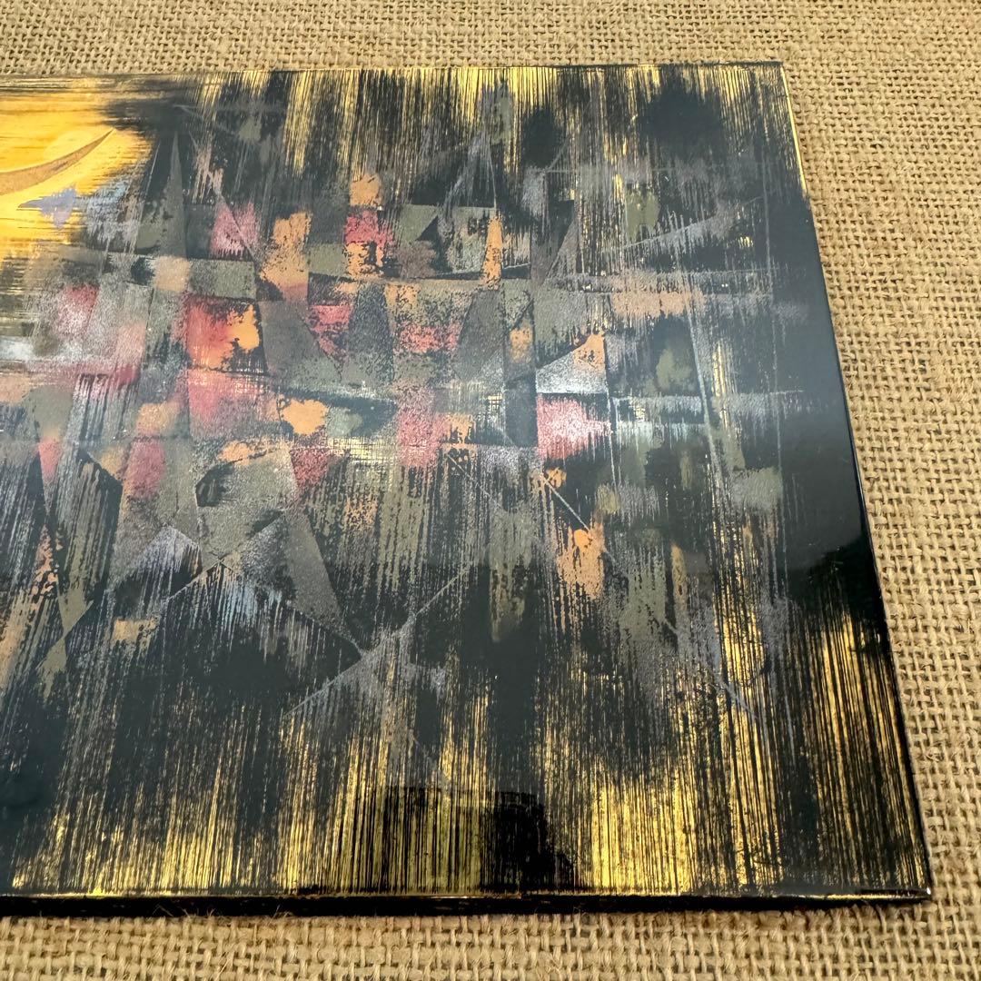 輪島塗　漆絵　榎木盛