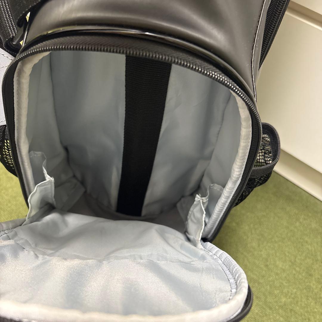 new balance キャディバッグ&シューズケース グレー