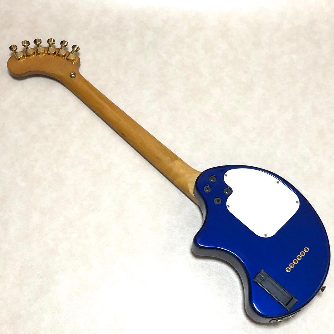 【美品】ZO-3C メタリックブルー アンプ内蔵ミニギター