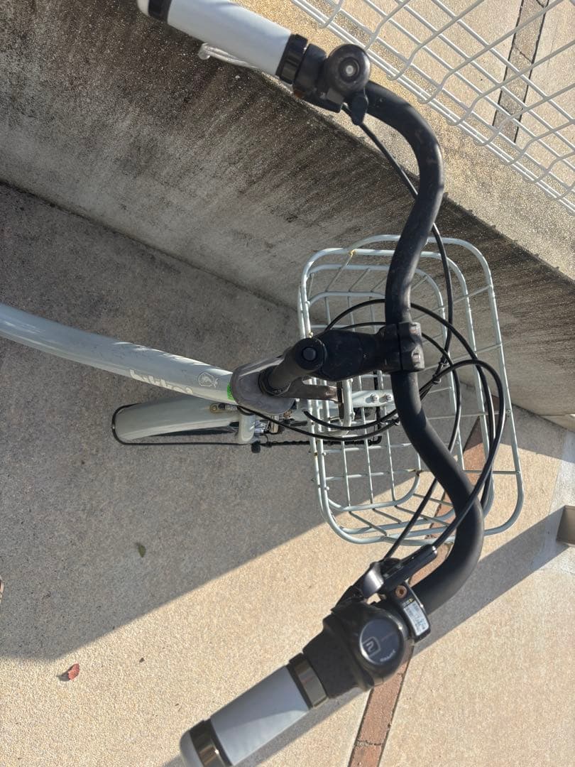 （広島　直接引渡のみ）非電動　ビッケモブ　リアチャイルドシート付　ブルーグレー