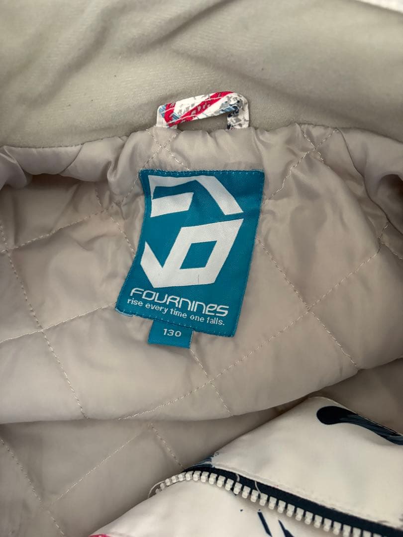 FOURNINES 子供用スキーウェア 130上下セット