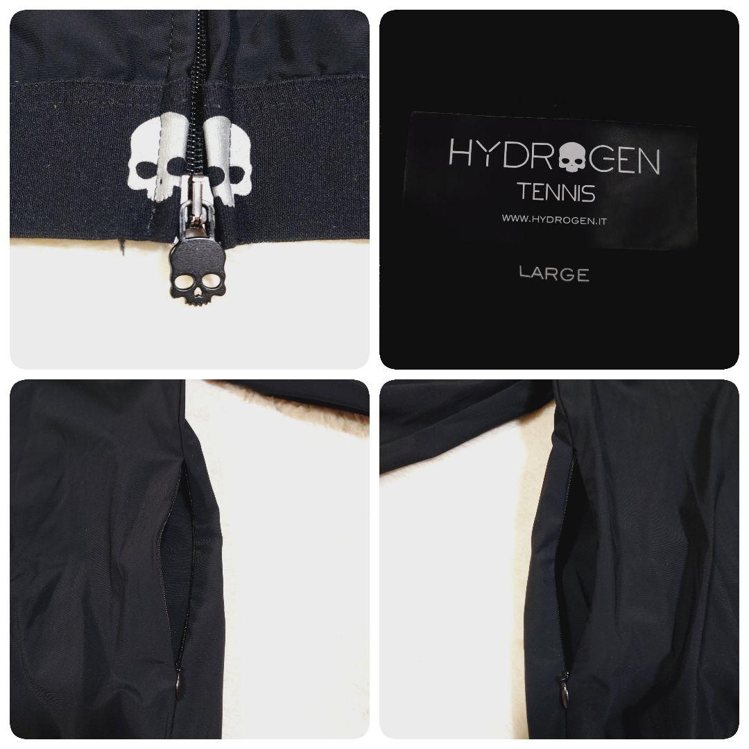 セットアップ ブラック Lサイズ ハイドロゲン TENNIS イタリア製 美品