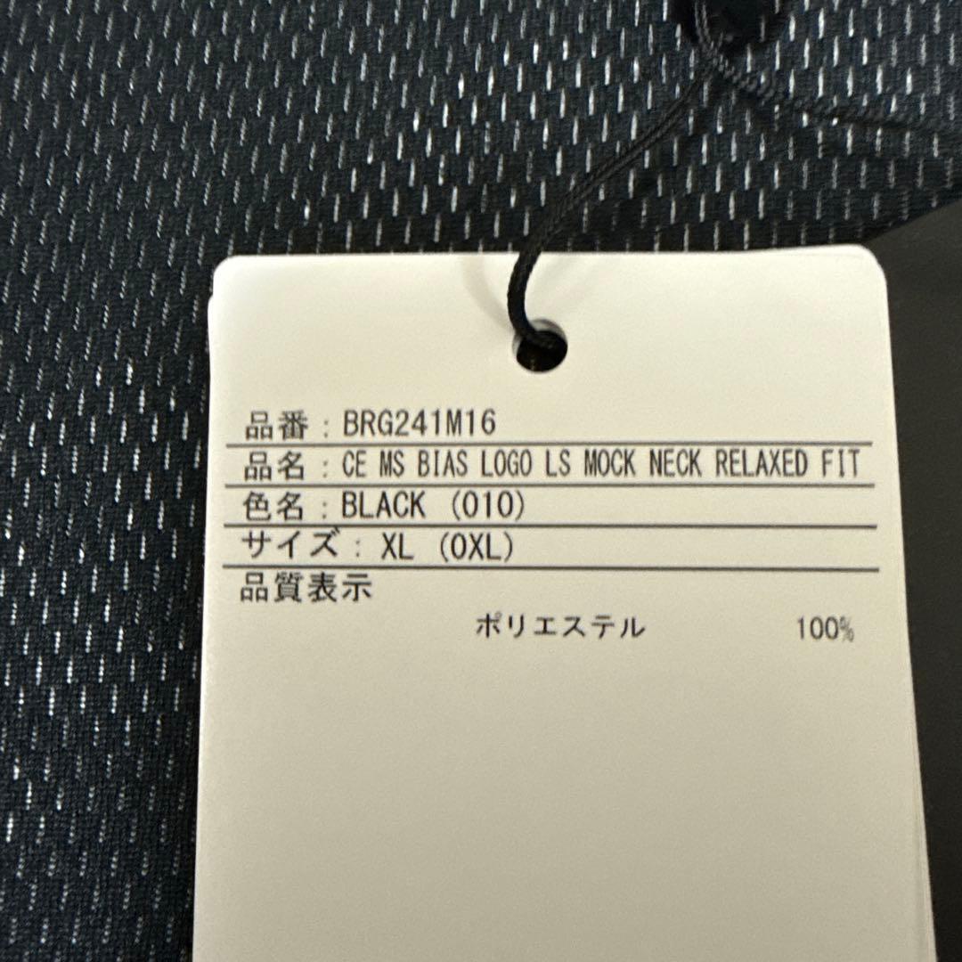 新品　BRIEFING GOLF 長袖　モックネックシャツ　XL