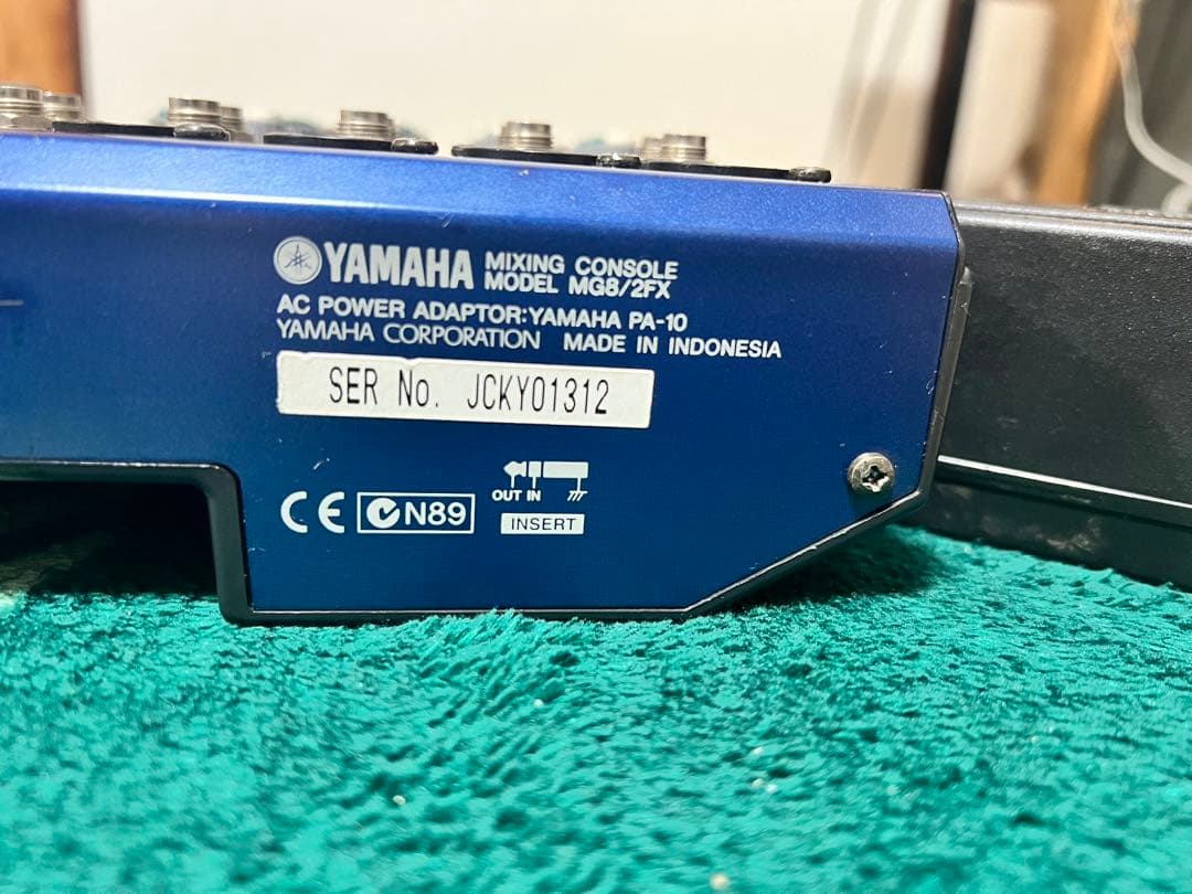 DJ機材 Yamaha mg8/2fx