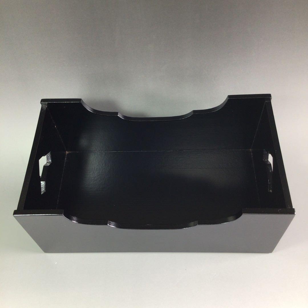 Ｐ９８２　莨盆　『北村葵春作』『一閑塗』『文箱形煙草盆』　共箱　茶道具　喫煙具