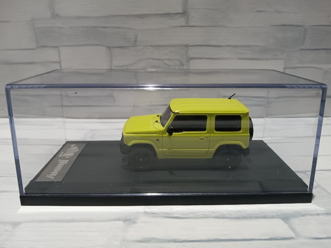 1/43 スズキ　ジムニー　JB64W XL ミニカー　キネティックイエロー