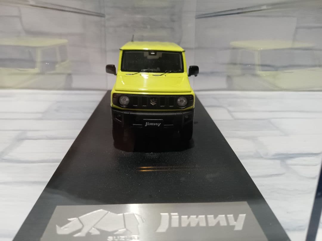 1/43 スズキ　ジムニー　JB64W XL ミニカー　キネティックイエロー