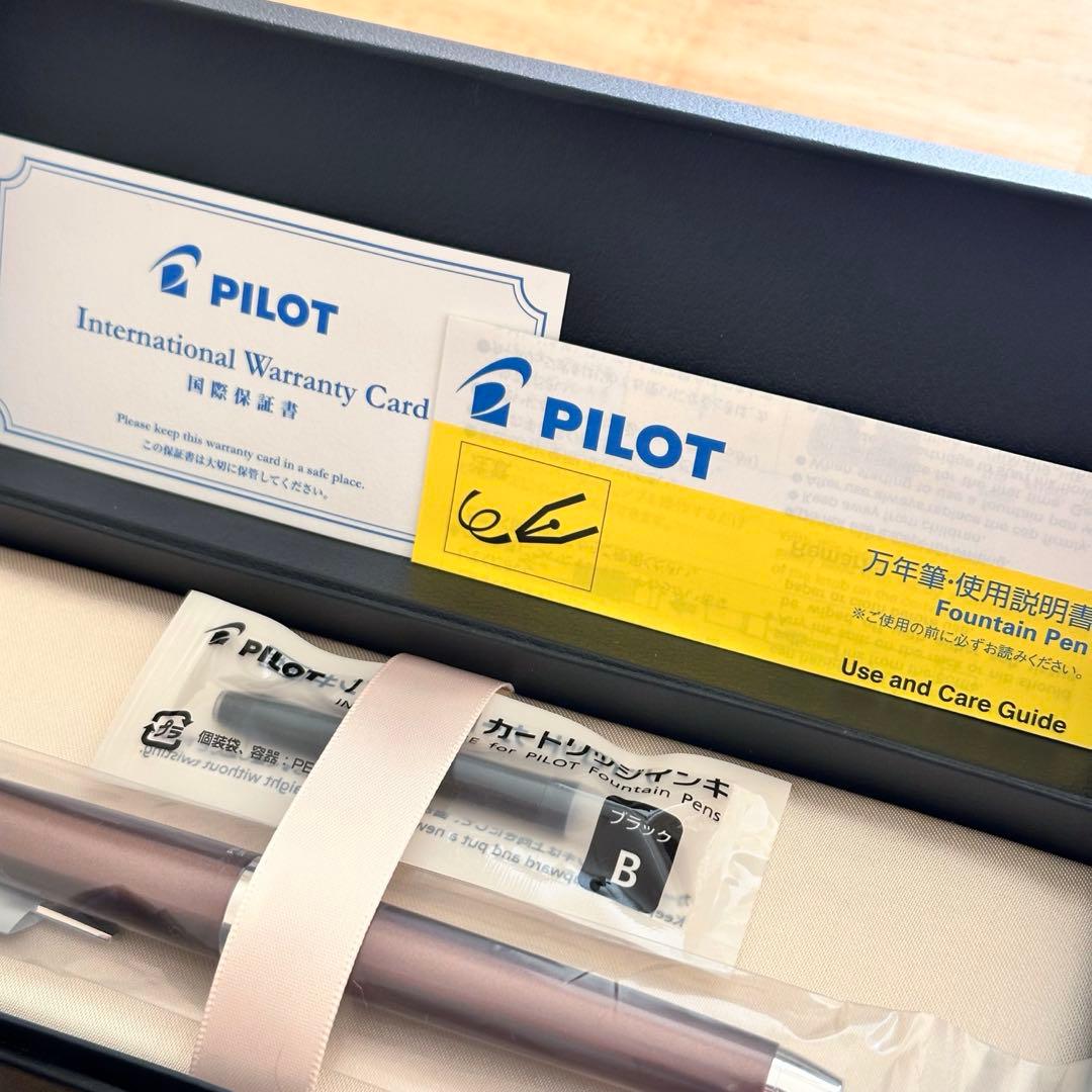 PILOT エラボー 万年筆 軟細字 ブラウン FE25SR-BNSF国際保証書