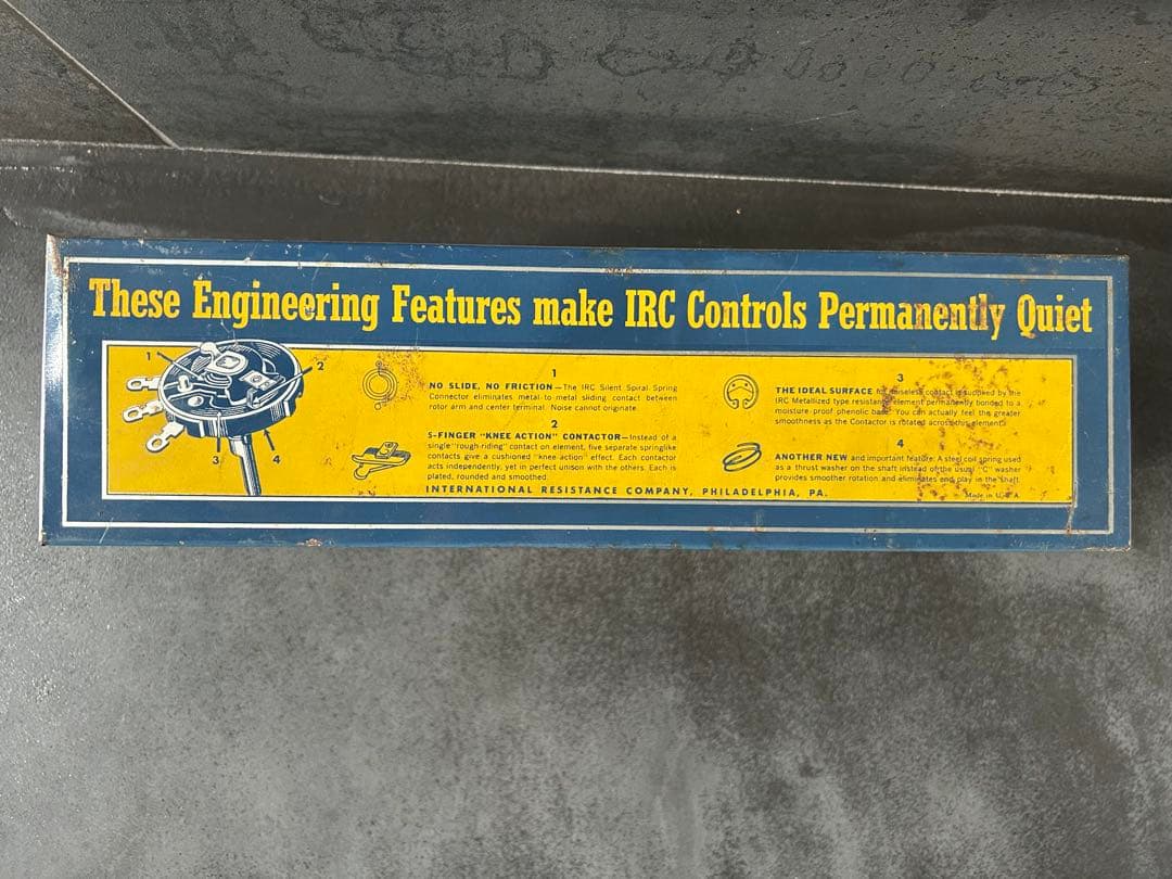 アメリカ　ヴィンテージ　パーツキャビネット