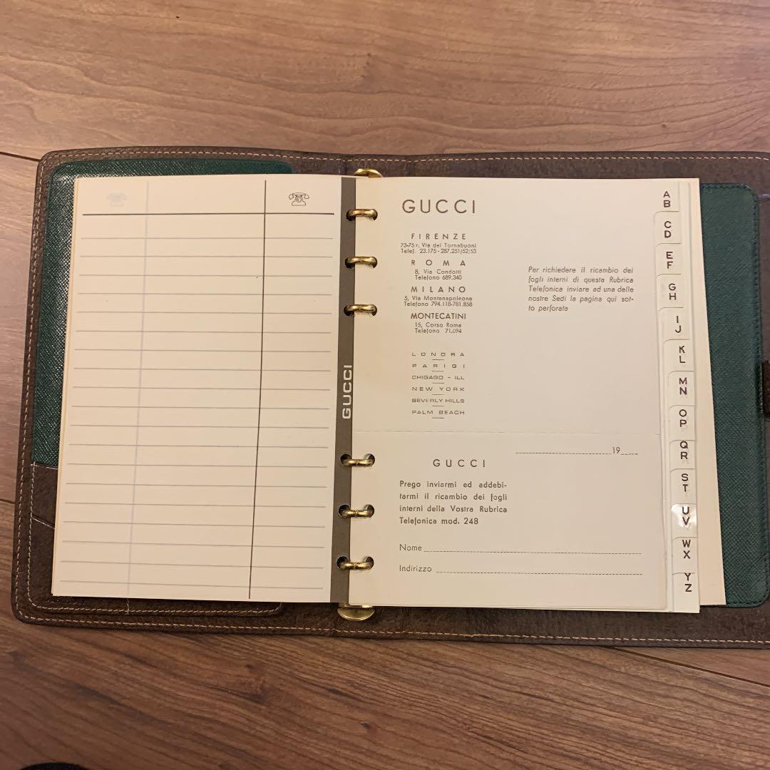 GUCCI グッチ　手帳