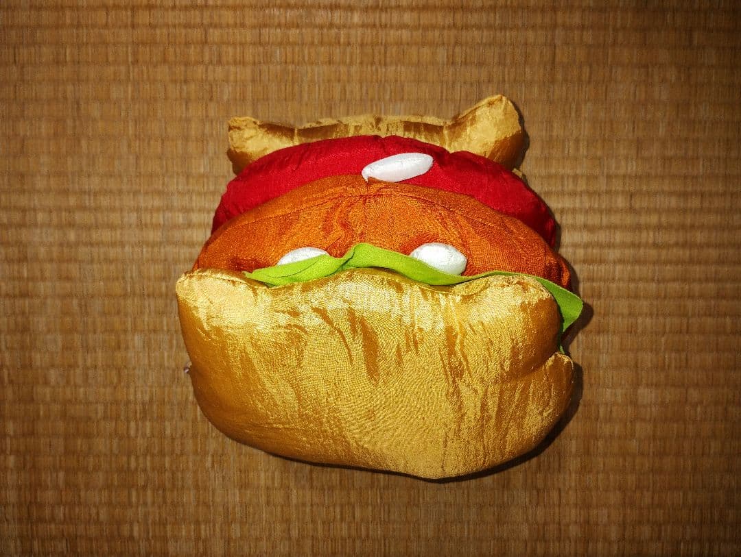 にゃんにゃんにゃんこ　にゃんこバーガー　ぬいぐるみ　サンエックス
