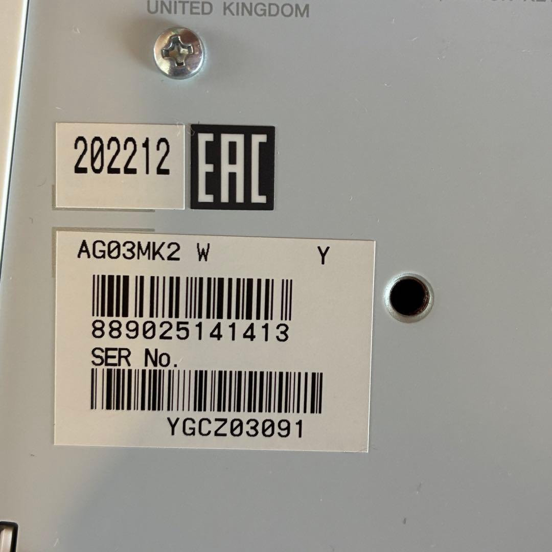 AG03mark2 AT2020 webカメラ 各種ケーブル付き セット