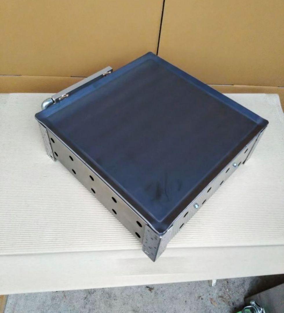 少スペース 新品 LPガスグリラー 鉄板焼き グリドル 45x45cm イベント