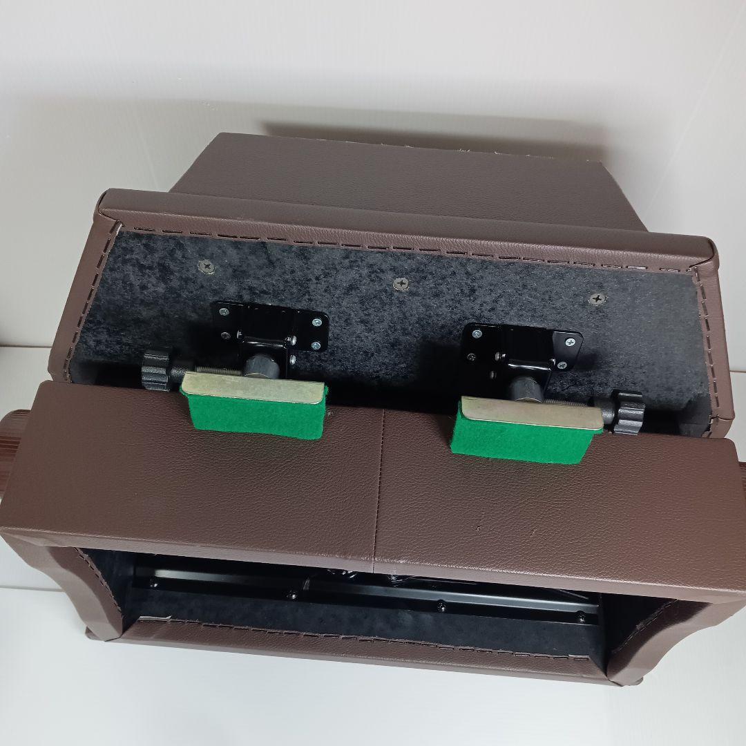 動作品 良品 ピアノ 補助ペダル 茶色【ブラウン】アシスト 台 台座