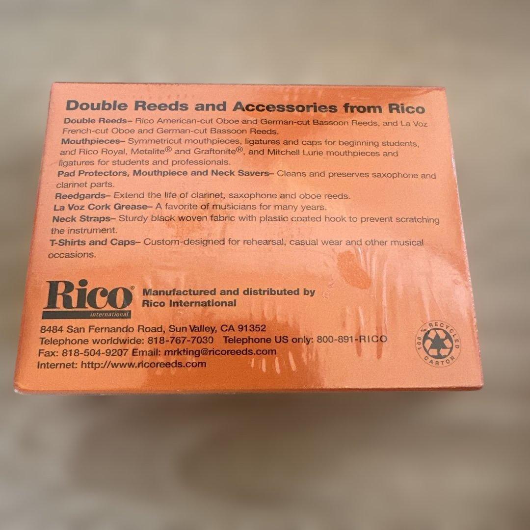 RICO テナーサックスリード 25本入り