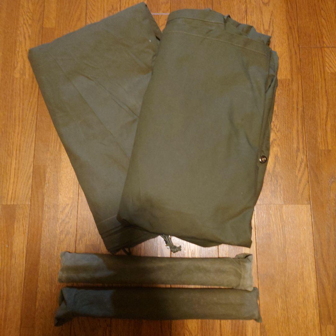 ポーランド軍幕 1985年ペア　デッドストック　おまけ付き