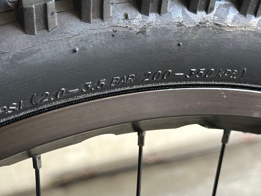 ジャイアント　カスタム　油圧ブレーキ　ホイール　ステア