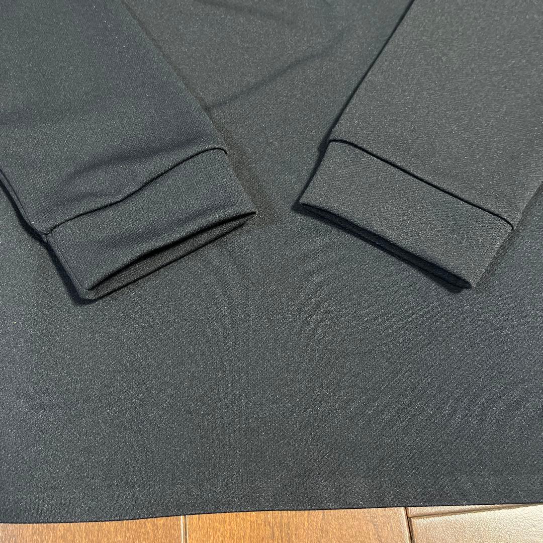 パーリーゲイツPGGハイブリッドメッシュハイネックシャツ濃紺サイズ5