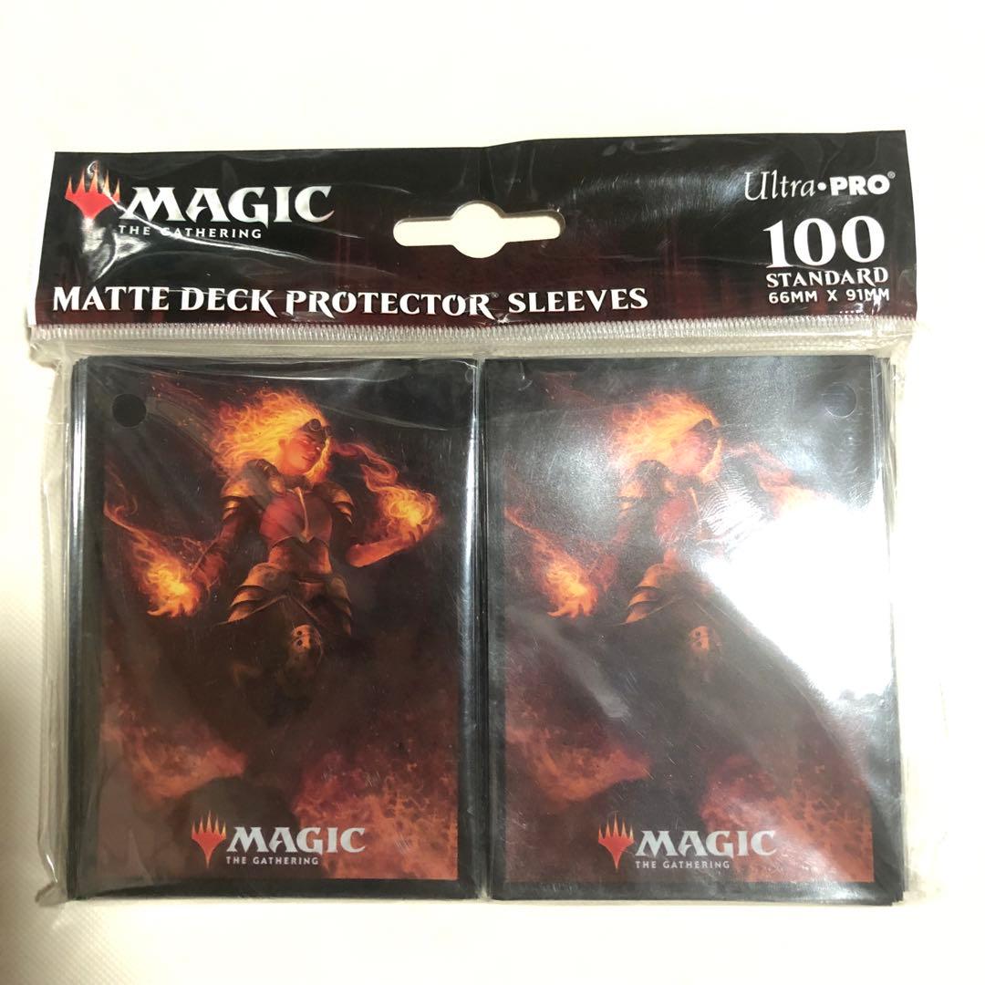 炎の心、チャンドラ 基本セット mtg スリーブ