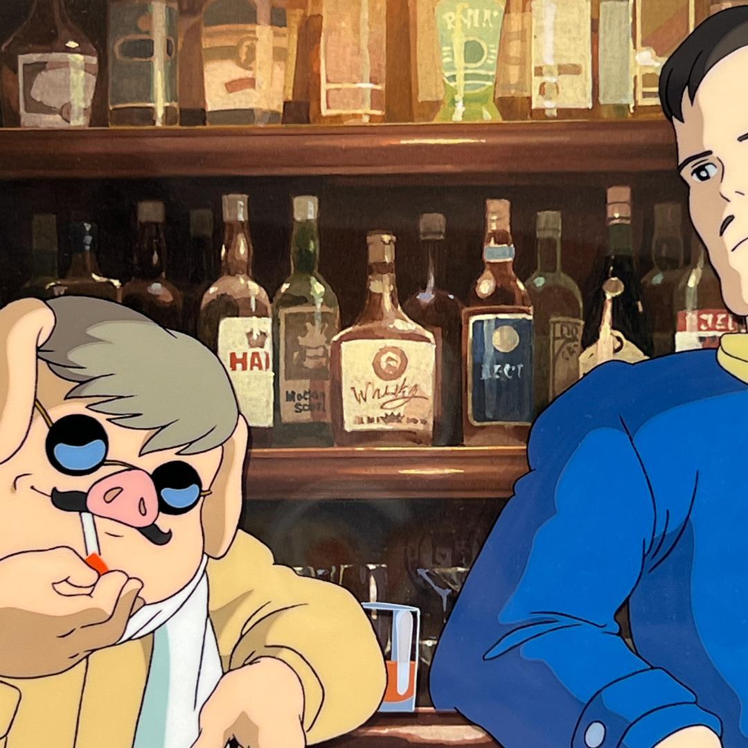 紅の豚 ジブリ美術館限定 セル画 好敵手 ポルコ