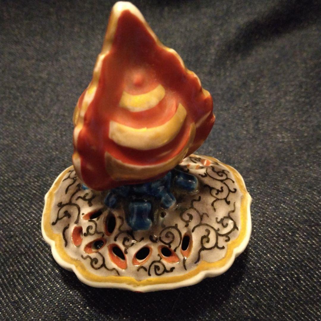 九谷焼　象の香炉　煎茶道具　骨董