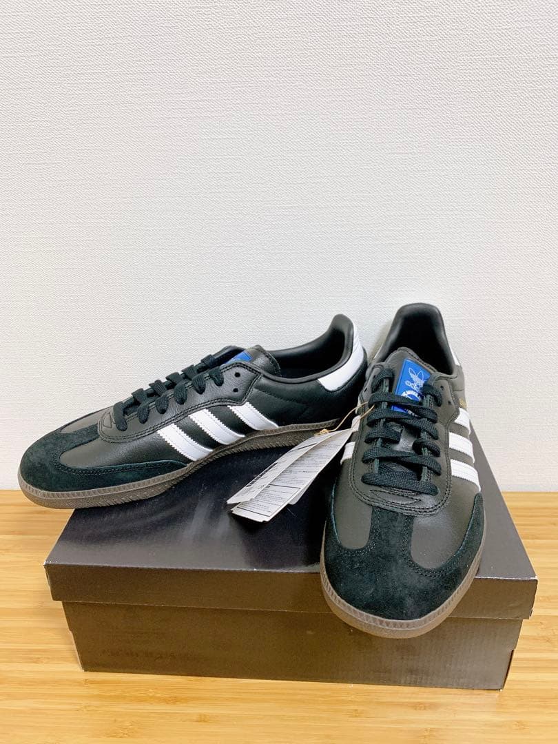 新品未使用　アディダス　GW3159 28.5 SAMBA ADV サンバ　黒