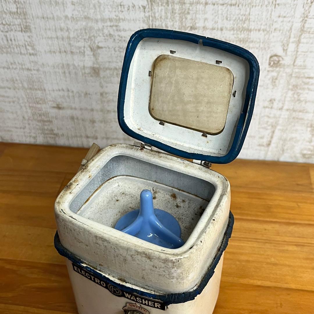 【アンティーク】昭和レトロ 当時物 ブリキ玩具 洗濯機 エレクトロウォッシャー