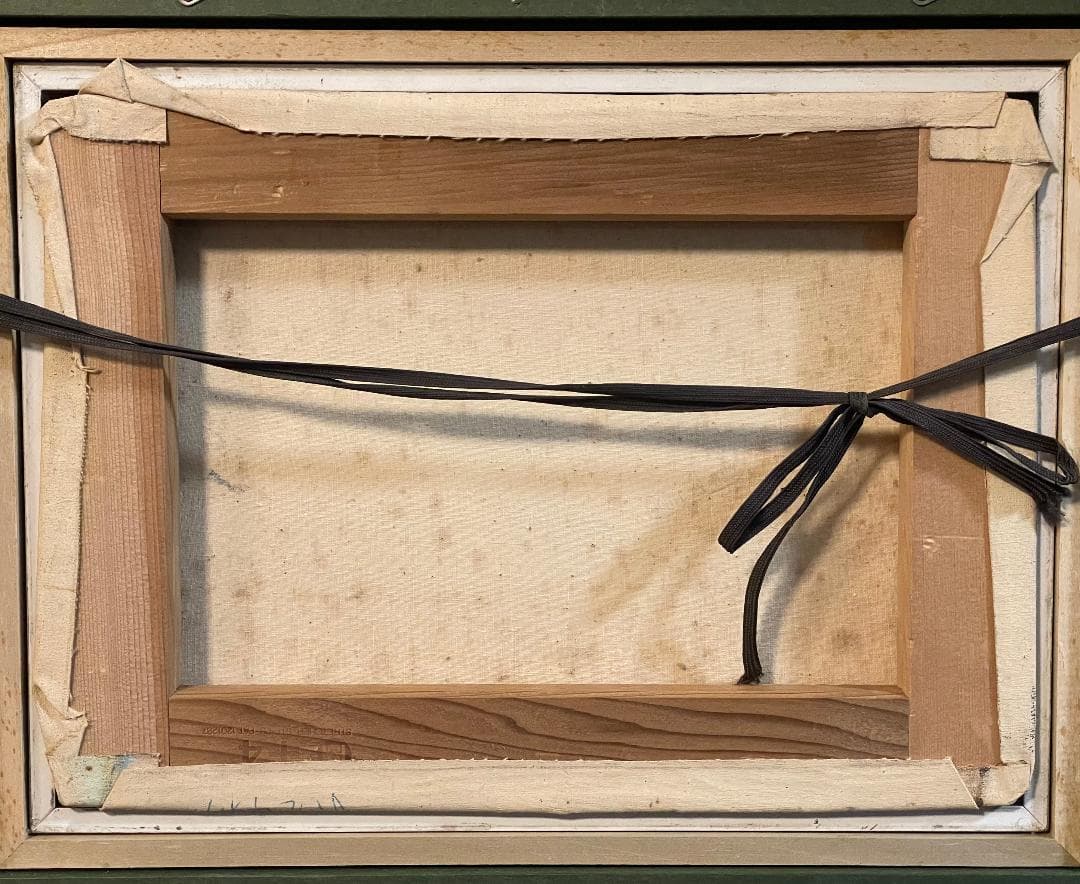 「真作」トニ・ボルディニョン　風景画　油彩画　額装　サイン有り　F4号