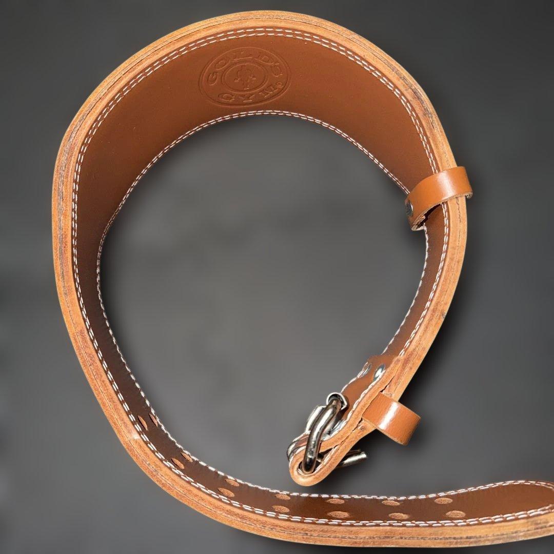 GOLD'S GYM プロレザーベルト Mサイズ