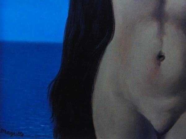 ルネ・マグリット、「La Robe de Galatee」、希少画集より