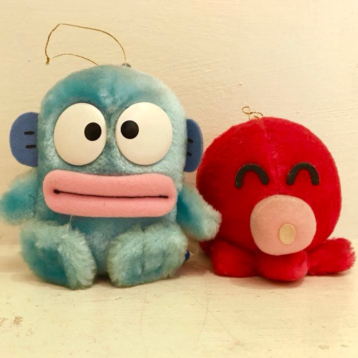 1991年製 昭和 レトロ はんぎょどんと さゆりちゃん ぬいぐるみ 非売品