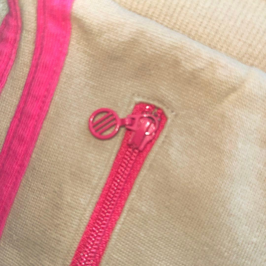 ユーロアディタスadidas ジャージ上下　ベージュ・ピンク