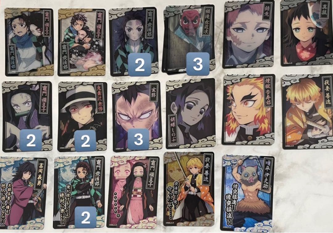 鬼滅の刃 グッズ 缶バッジ メタカ ウエハースシール カード まとめ売り