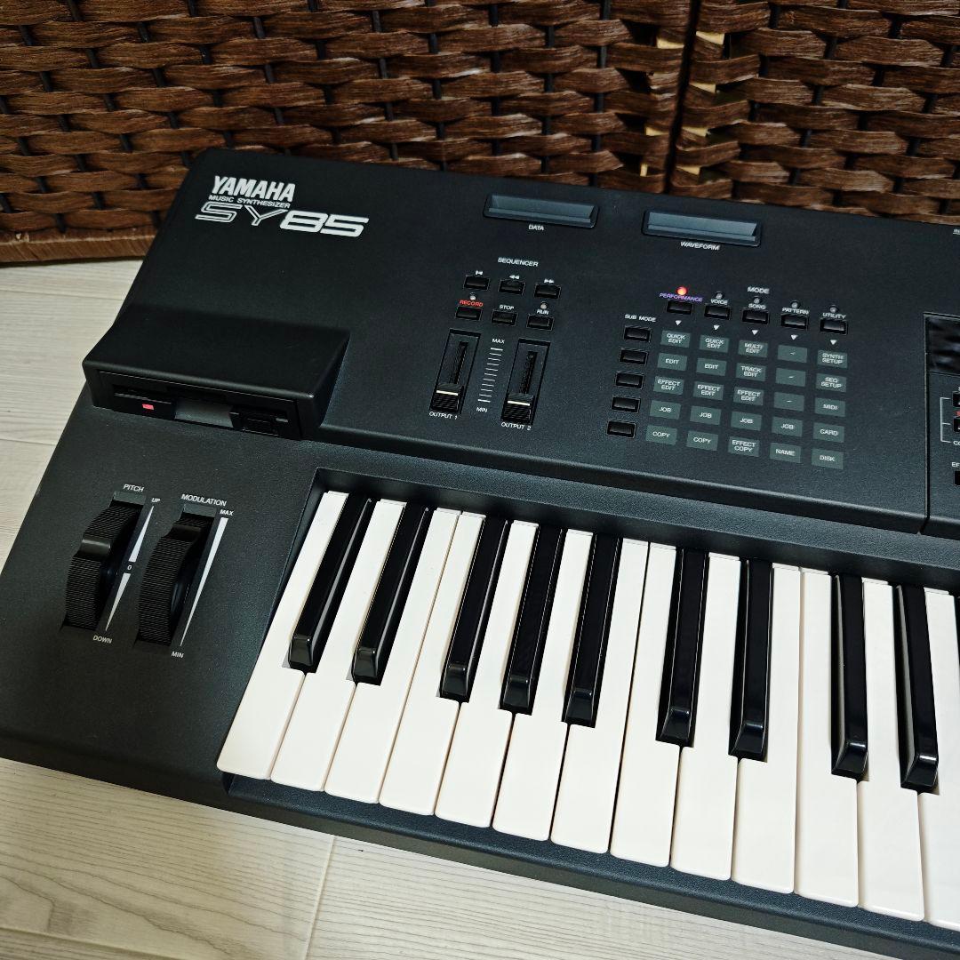 【美品】YAMAHA ヤマハ SY85 シンセサイザー 61鍵 完全動作OK