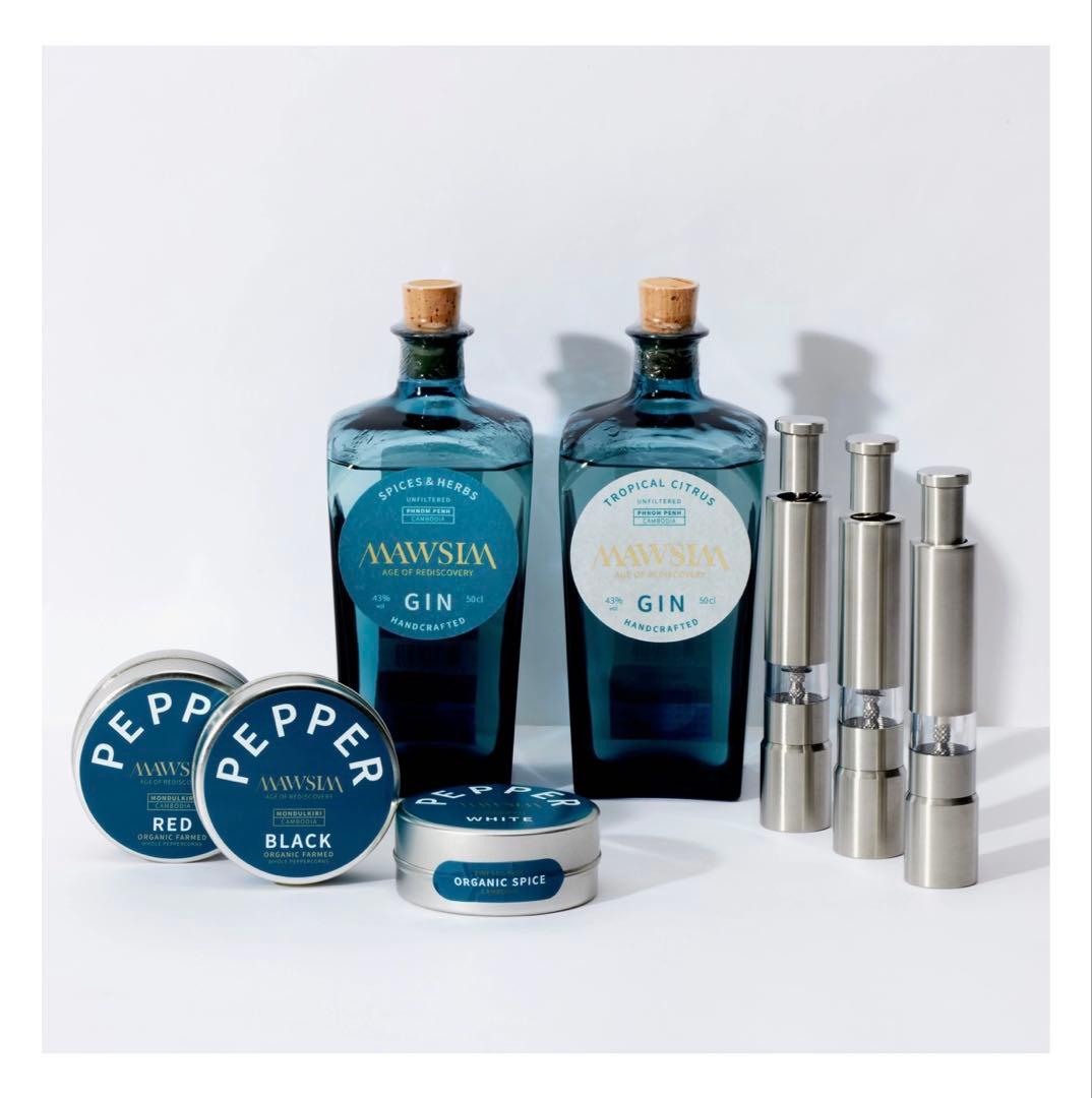 ジン　MAWSIM マウシム　ギフトコレクション　ペッパー　ペッパーミル　GIN
