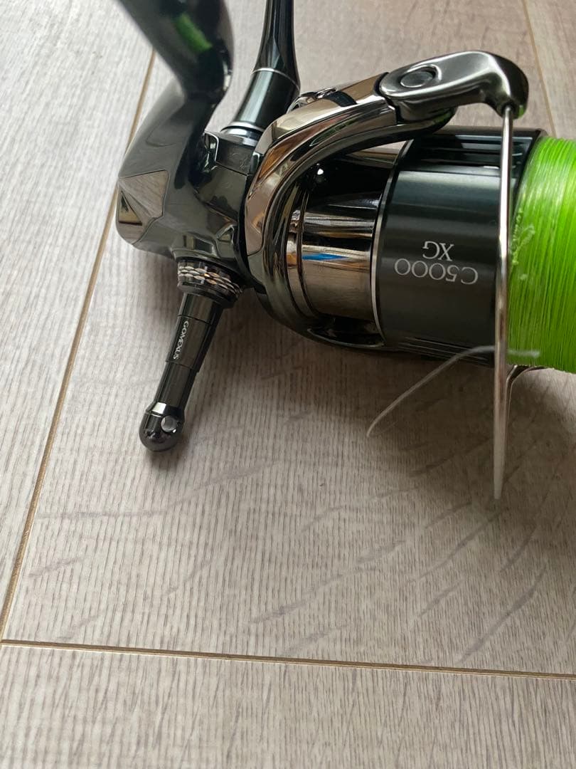 シマノ　22ステラ C5000XG リールスタンド付き