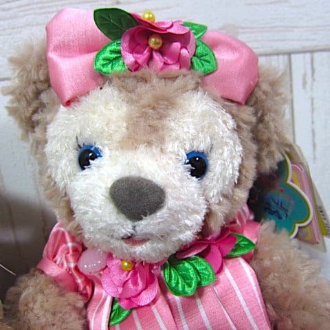 ぬいぐるみ12／TDS ダッフィー＆シェリーメイ　オープンマウス